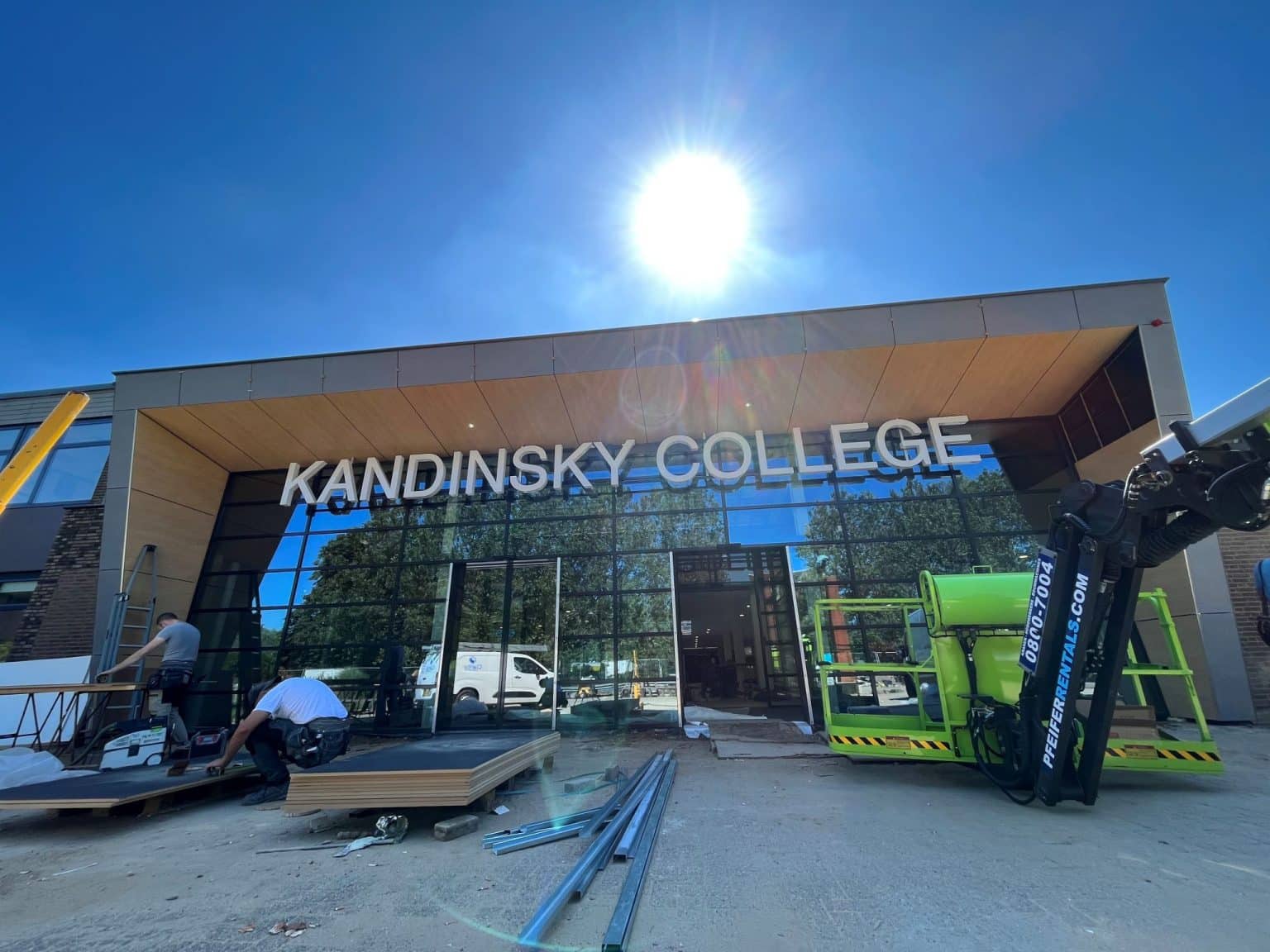 Schoolnaam Op Gevel Kandinsky College Schoolnaam Op Gevel Kandinsky College